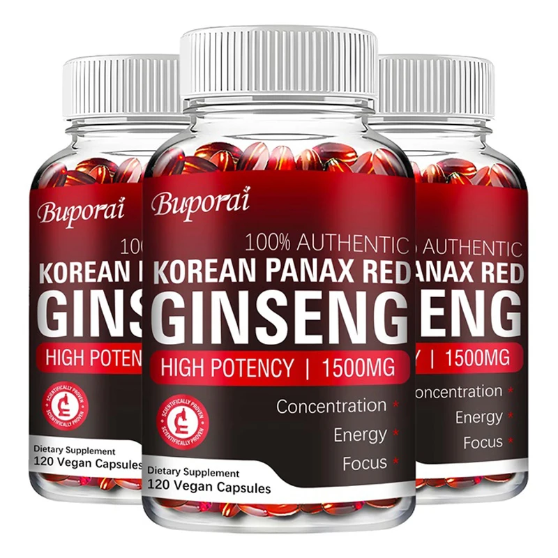 Ginkgo Biloba Extract - Kapsul Ginseng Merah Korea - Meningkatkan