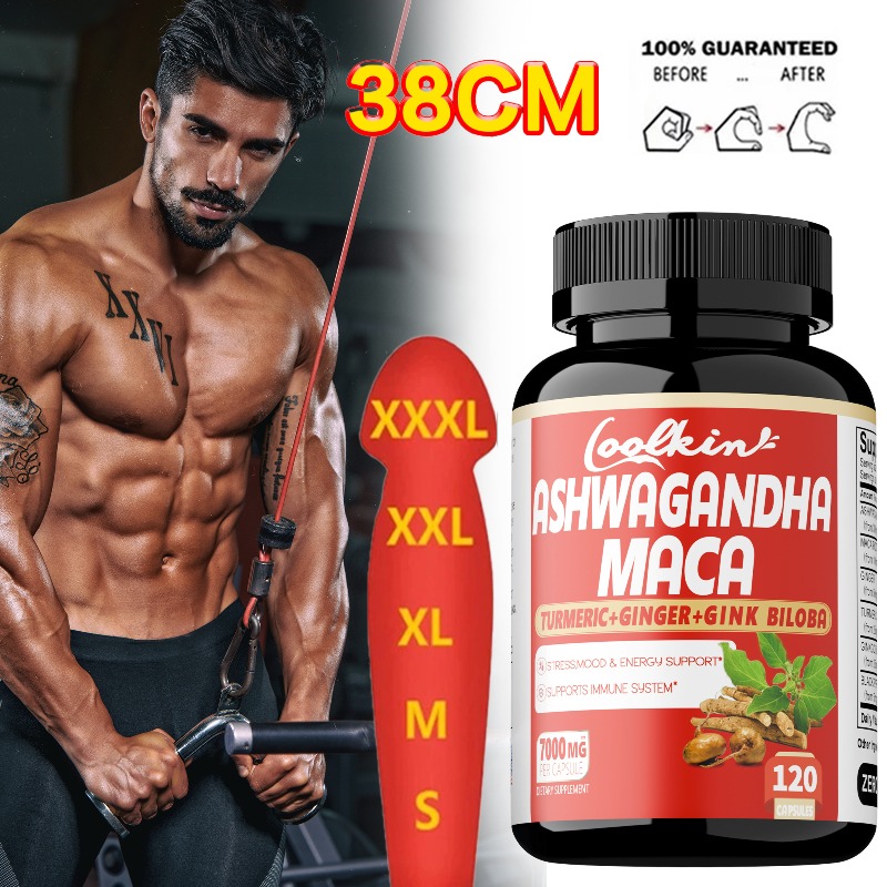 Ginkgo Biloba Extract - Suplemen Ashwagandha dan Maca - Mendukung
