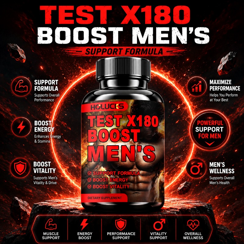 Herbal Queen - Suplemen Pria Test X180, dengan Black