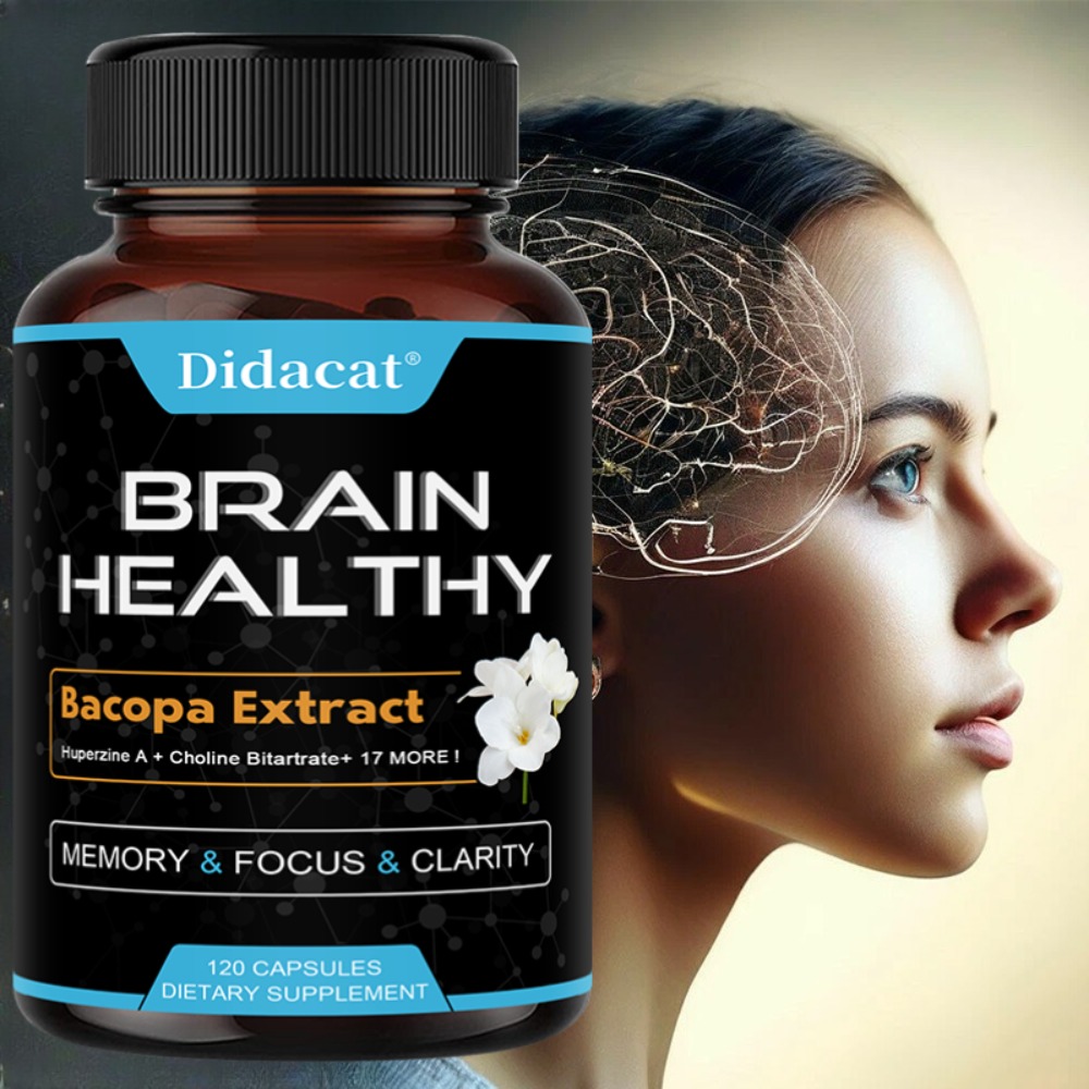 Ginkgo Biloba Extract - Suplemen Ekstrak Bacopa - Membantu Meningkatkan