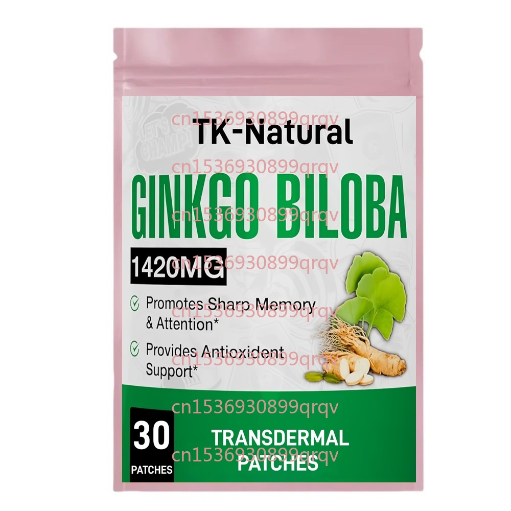 Ginkgo Biloba Extract - 30 Patch Ginkgo Biloba Transdermal dengan