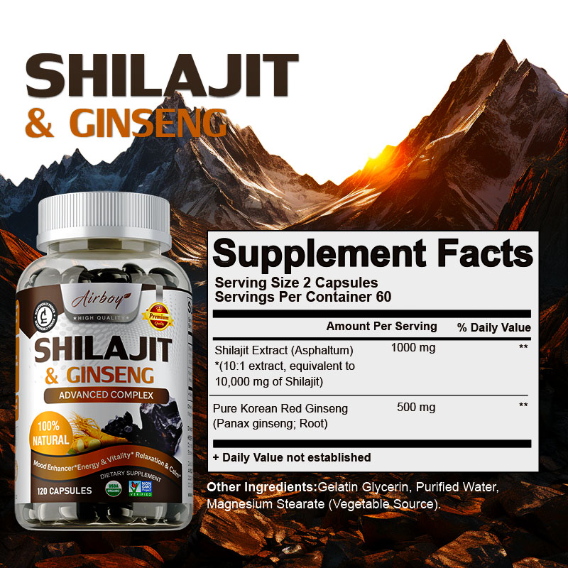 Shilajit & Ginseng - Dukungan  - Ginkgo Biloba Extract ulasan dan harga