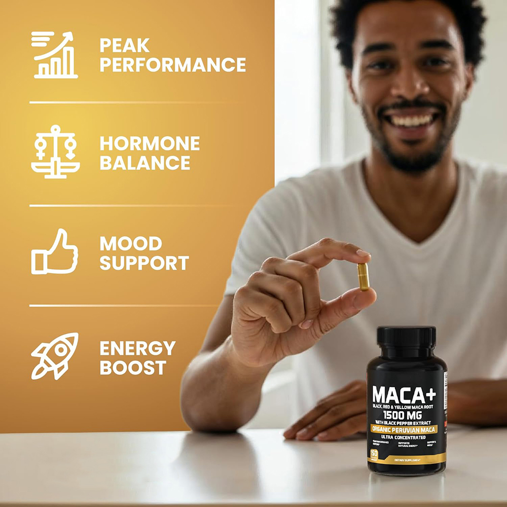 Kapsul Bubuk Akar Maca Organik - Herbal Queen ulasan dan harga
