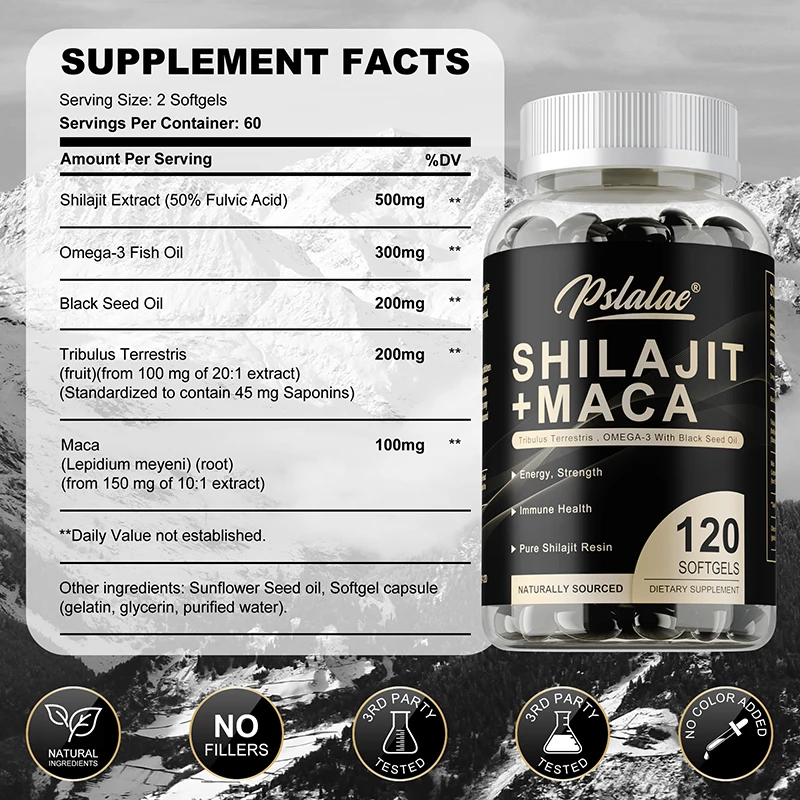 Kapsul Shilajit + Maca - Menga - Herbal Queen ulasan dan harga