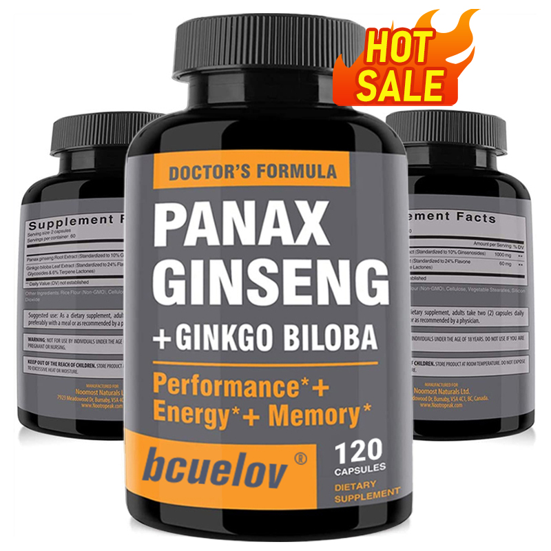 Kapsul ekstrak Ginseng + Ginkg - Ginkgo Biloba Extract ulasan dan harga