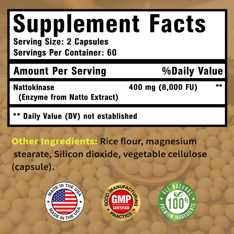 Nattokinase - Menjaga Keseimba - Ginkgo Biloba Extract ulasan dan harga