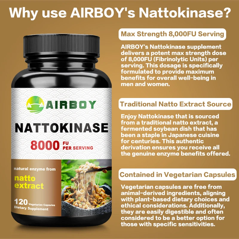 Nattokinase - Menjaga Keseimba - Ginkgo Biloba Extract ulasan dan harga