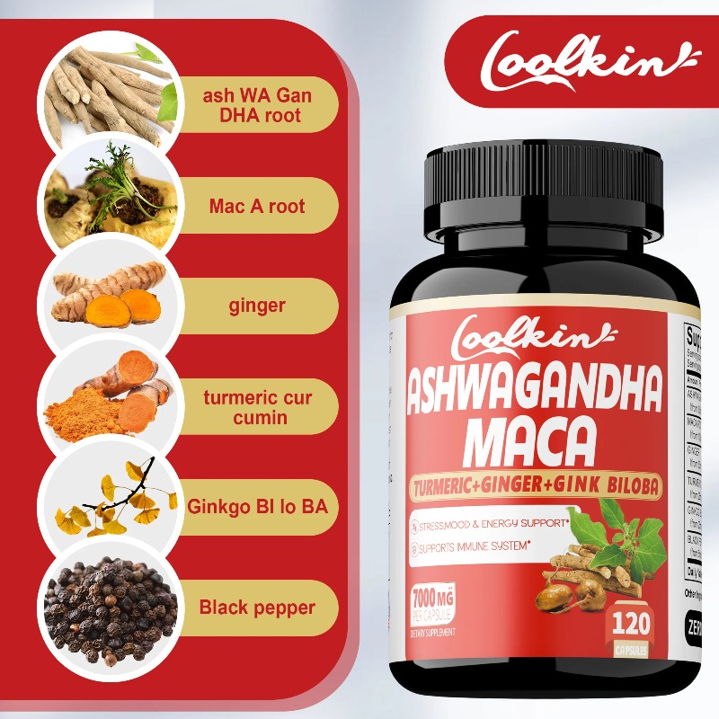 Suplemen Ashwagandha dan Maca  - Ginkgo Biloba Extract ulasan dan harga