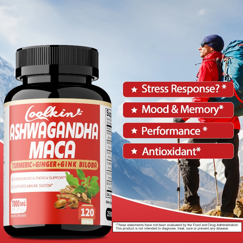 Suplemen Ashwagandha dan Maca  - Ginkgo Biloba Extract ulasan dan harga