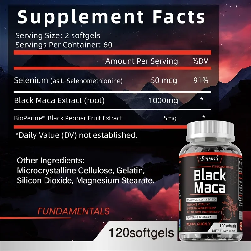 Suplemen Black Maca - Nergizer - Herbal Queen ulasan dan harga