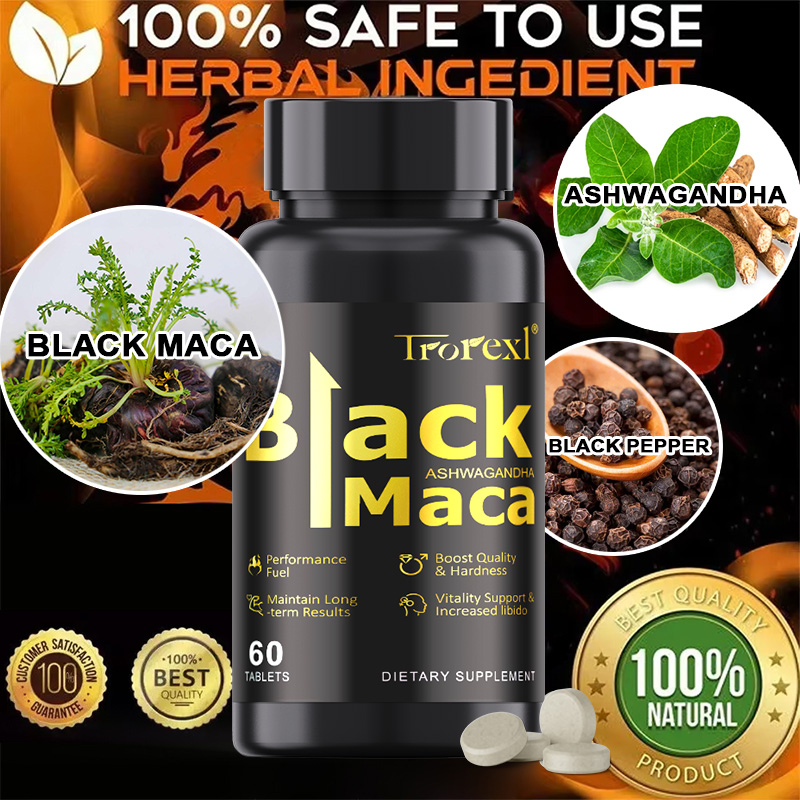 Tablet Maca Hitam Alami dengan - Herbal Queen ulasan dan harga