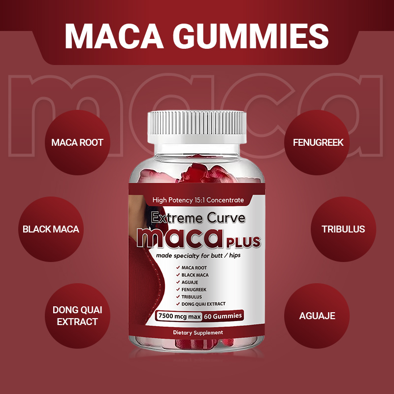 1 botol Black Plus Maca Gummie - Herbal Queen ulasan dan harga