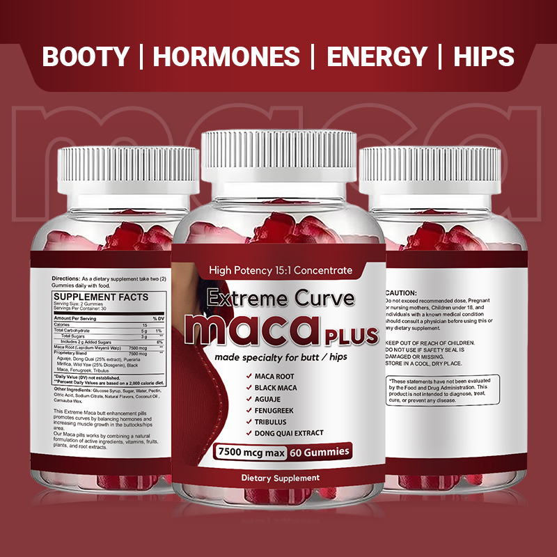1 botol Black Plus Maca Gummie - Herbal Queen ulasan dan harga